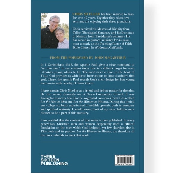 Let Men Be Men By Chris Mueller Book - Picture 2 of 2